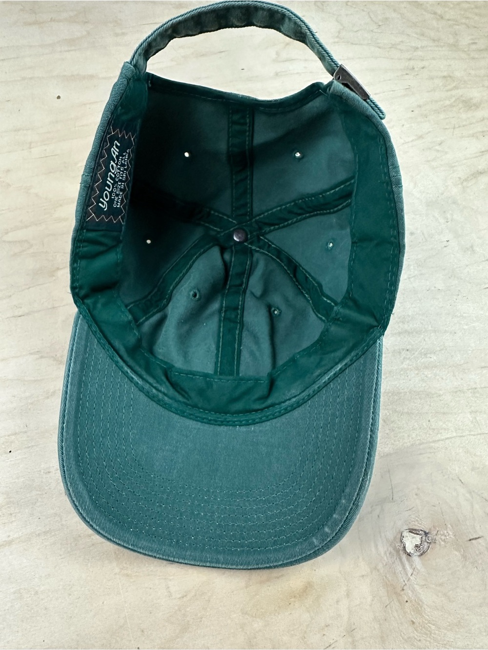 Volkswagen Green Baseball Cap with Blue & White Patch - Picture 6 of 11